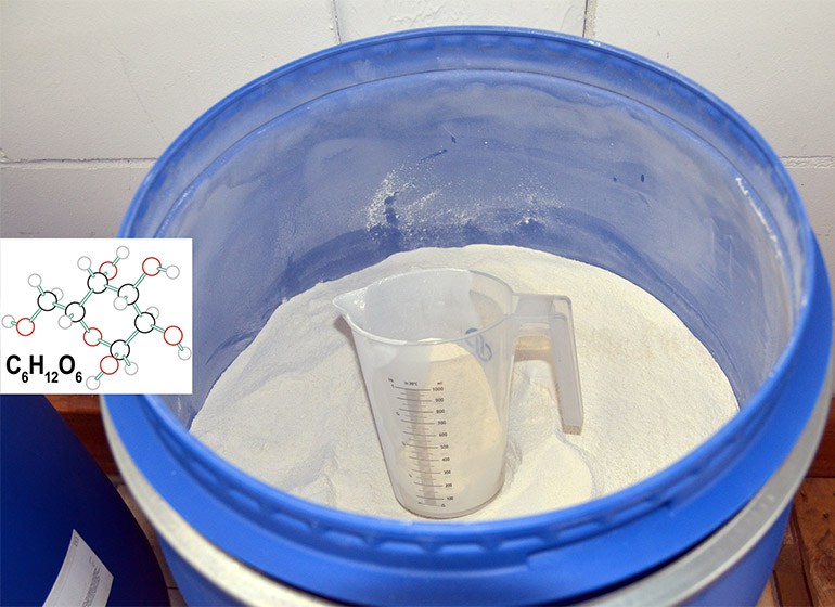 Dextrose zum chlorfreien Bleichen von Jeans