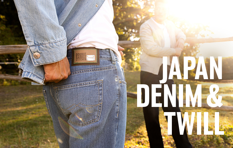 Jeans Special: Japan Denim und Twill aus reiner Baumwolle!