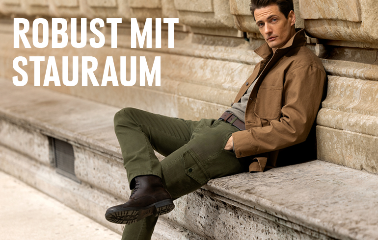 Gut gerüstet und viel Stauraum: Die Cargo von Joker Jeans