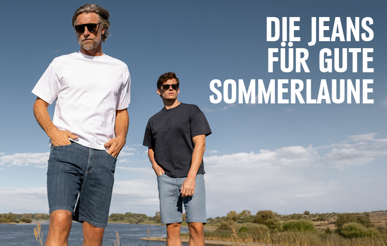 Die Jeans Bermuda „Ben“: kurz und knackig!
