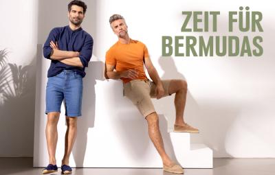 Warm, wärmer, Bermudas!